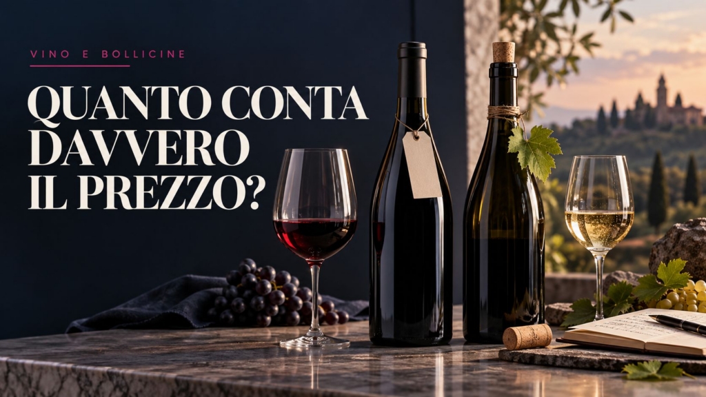 Quanto conta davvero il prezzo quando scegli un vino?